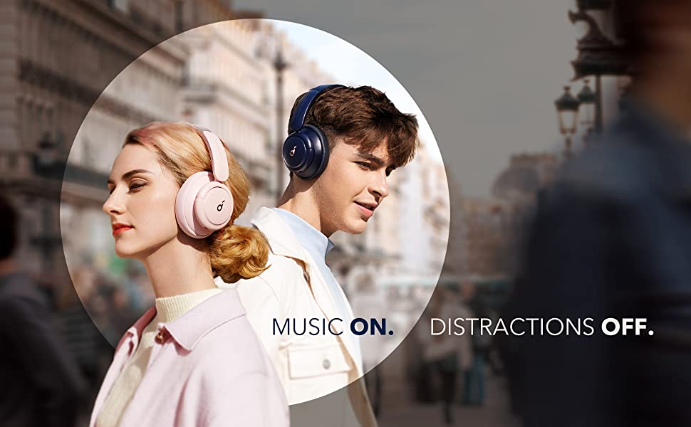 Soundcore by Anker Life Q30 Hybrid Active Noise Cancelling 